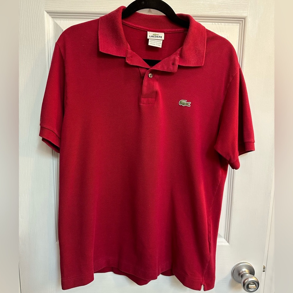 Lacoste Classic fit polo size 4